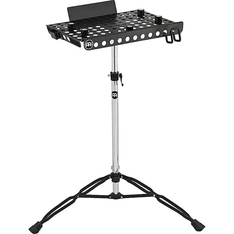 Soporte de mesa para computadora portátil con placa de metal perforada Meinl TMLTS